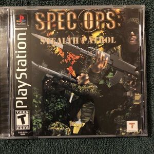 Play Station 1 - Spec Ops Stealth Patrol game